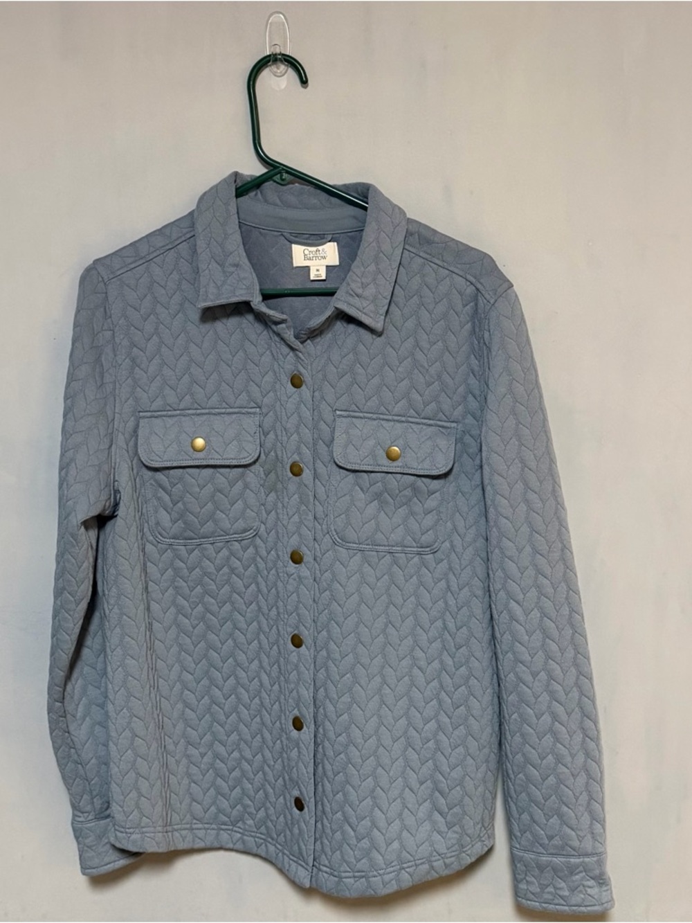 Croft & Barrow Women’s M Blue Sweater